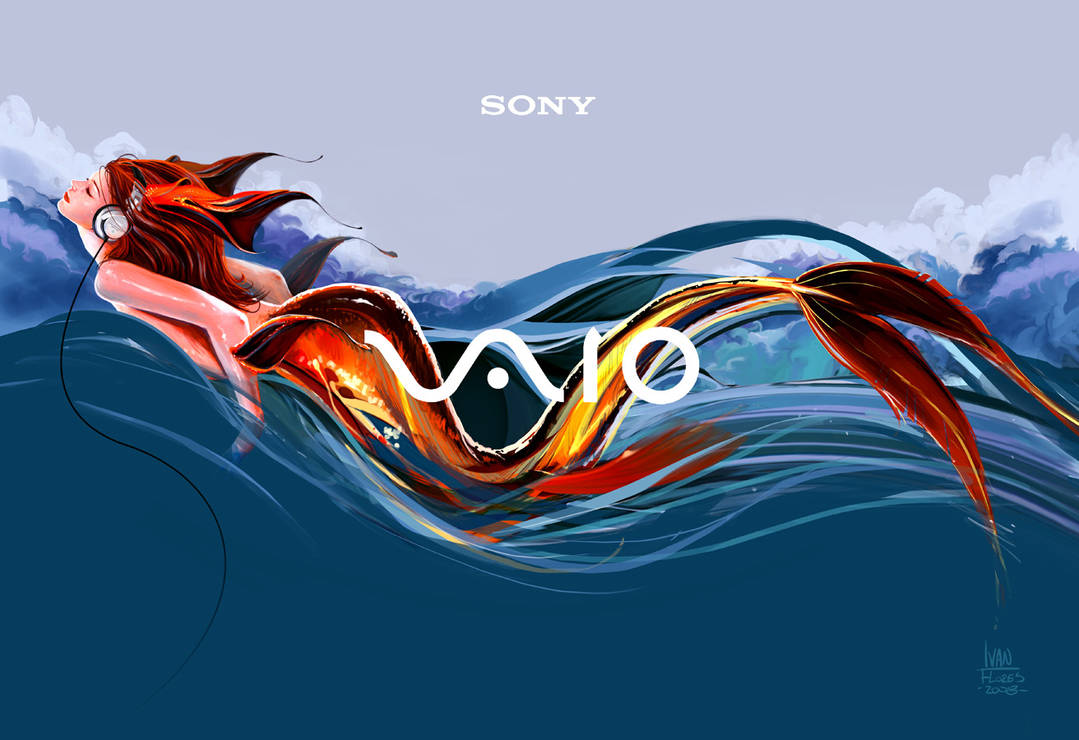 Sony Vaio Sound Waves by transfuse