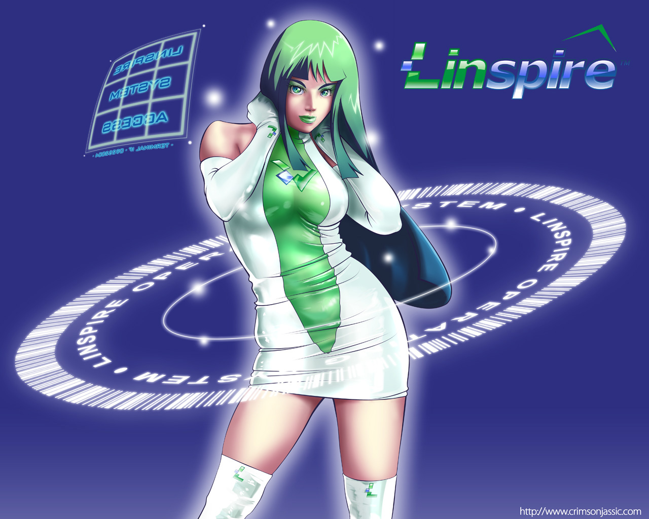 Linspire-tan Wallpaper