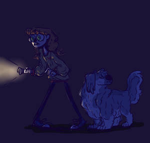 Gurl and her doggo