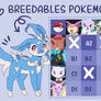 BREEDABLES POKEMON 3 (OPEN)