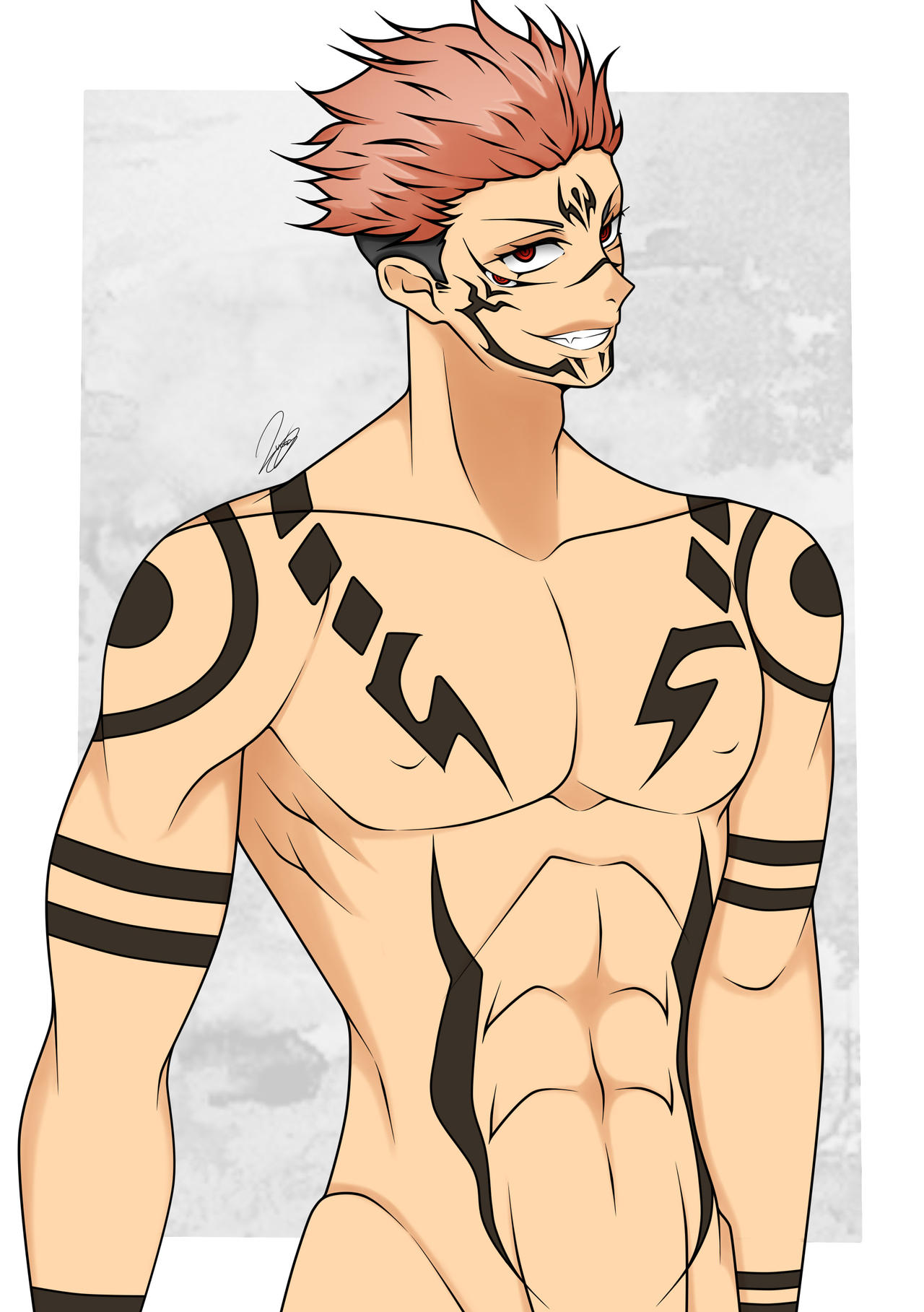 Sunkana Rizz Sukuna (Jujutsu Kaisen) by LuccaHatake-Lucia on DeviantArt