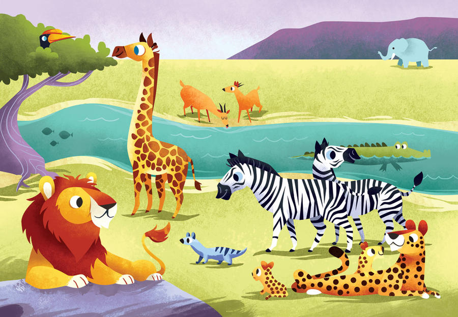 Safari by MelDraws