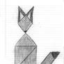 Tangram Fox sketch