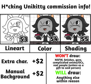 My commission info