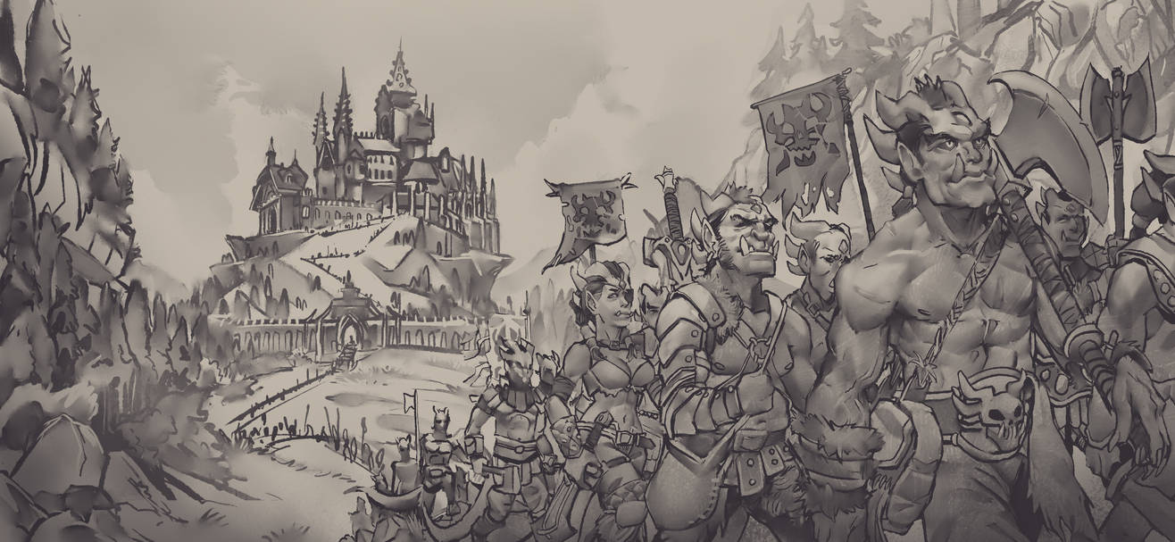 Lore Sketch For Project by LadySDino on DeviantArt