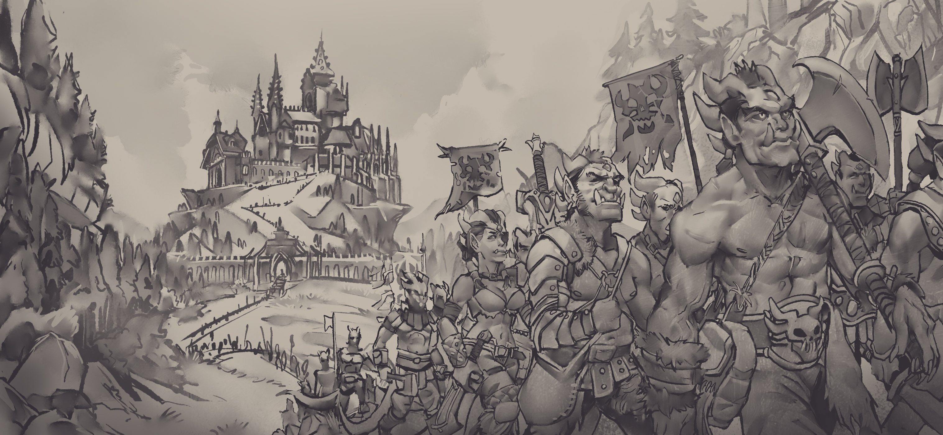 Lore Sketch For Project