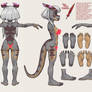 Lady Dino Ref sheet (censored)