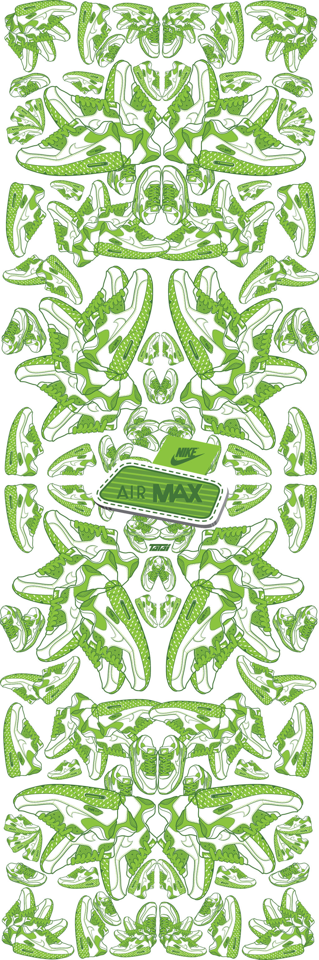 Nike Kick Green by eLTolete on DeviantArt