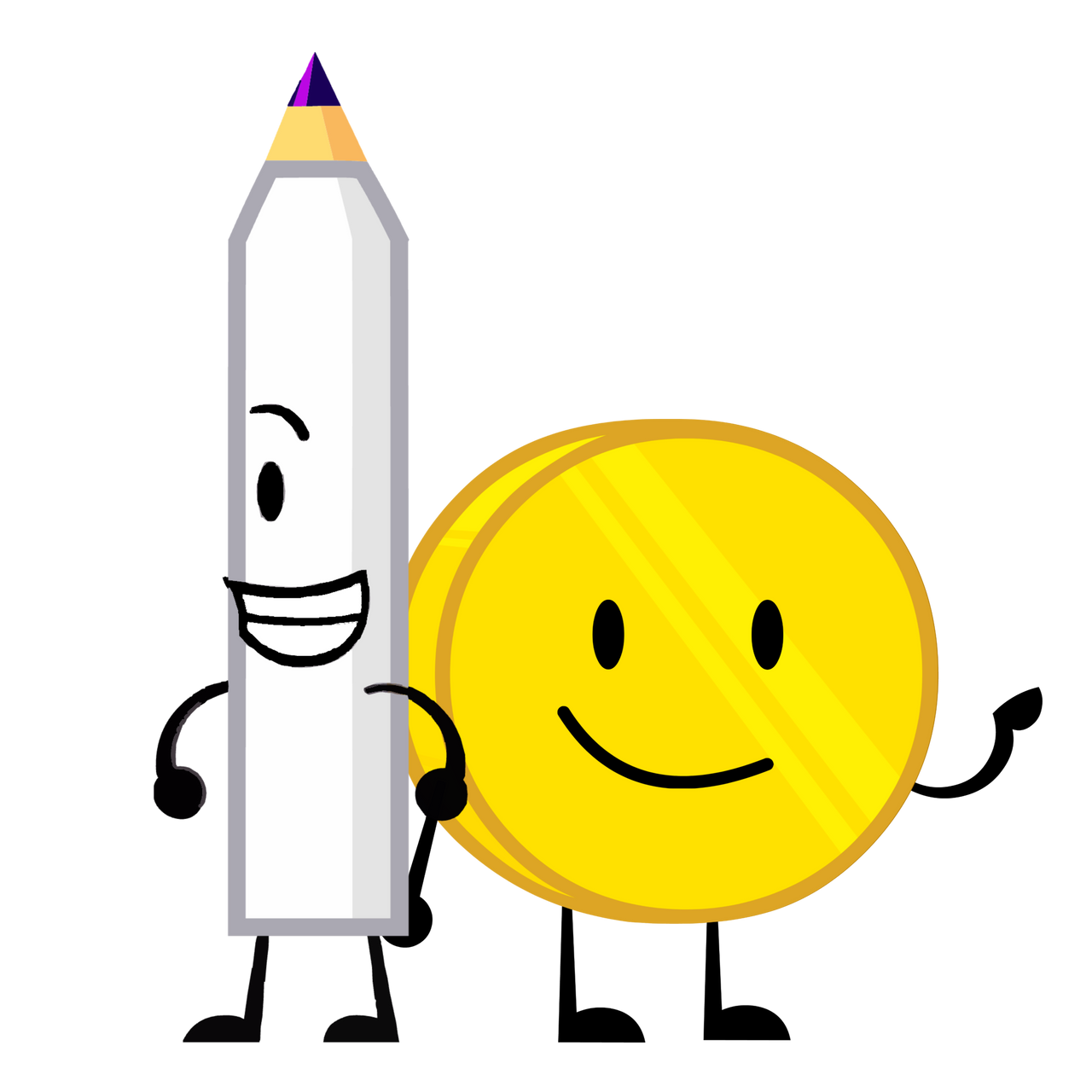 Yellow Token And Capless Pen by Marcbojoison on DeviantArt