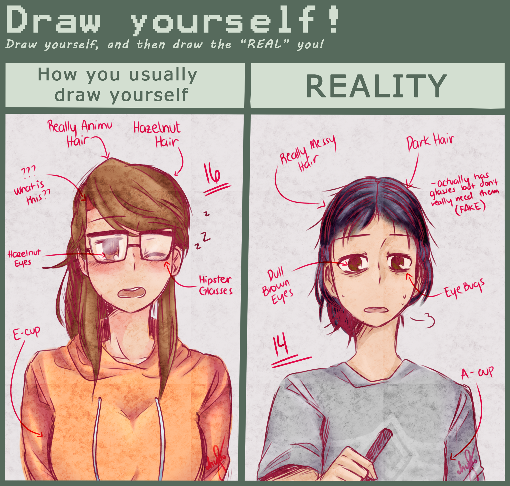 Draw Yourself Meme By Naokiiii On Deviantart Draw Yourself Meme By Naokiiii On Deviantart