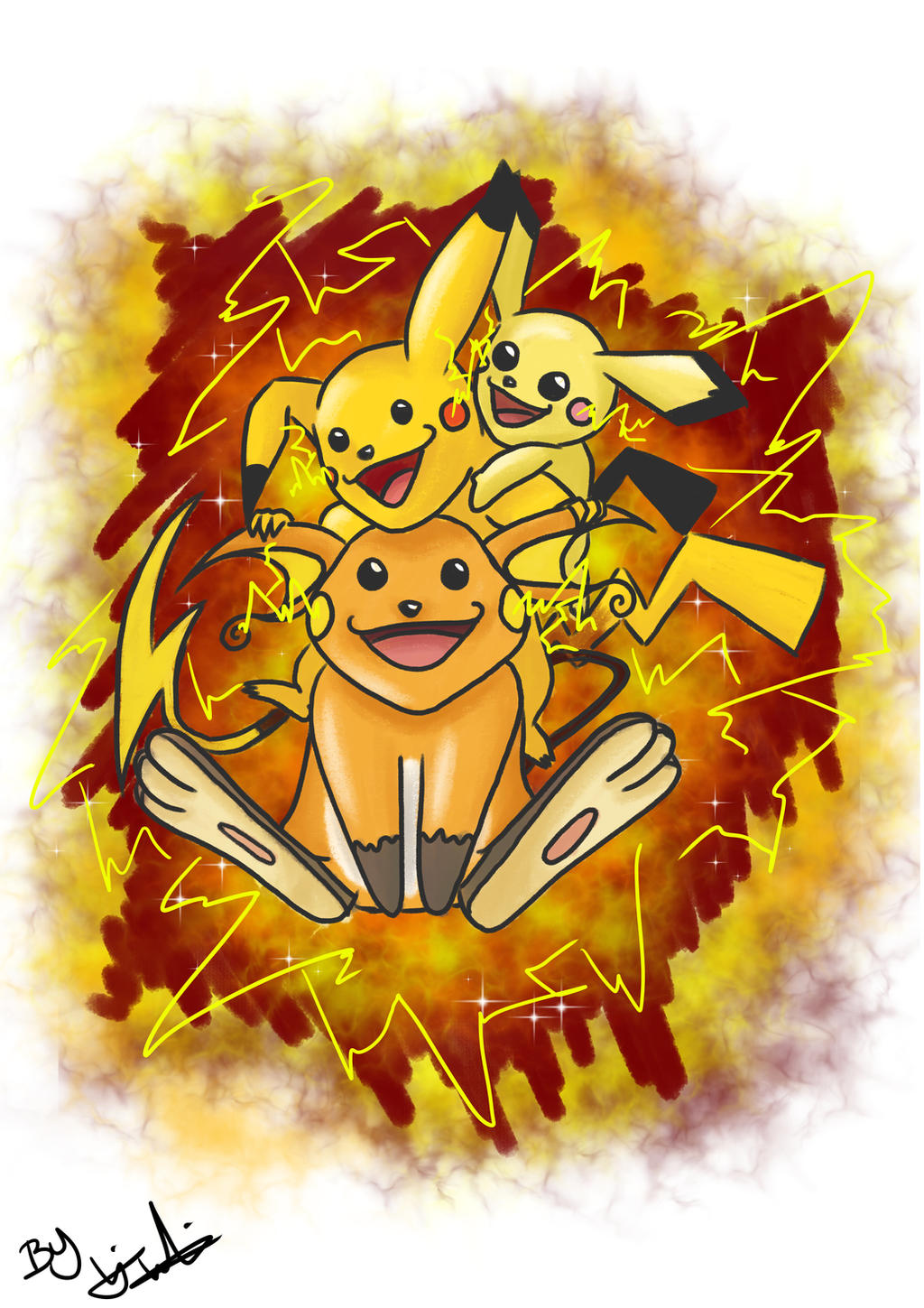 Pikachu Mutations Pikachu evolutions! by Vickys-Bubble on DeviantArt
