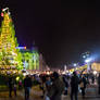 Bucharest Christmas Market 360 Panorama