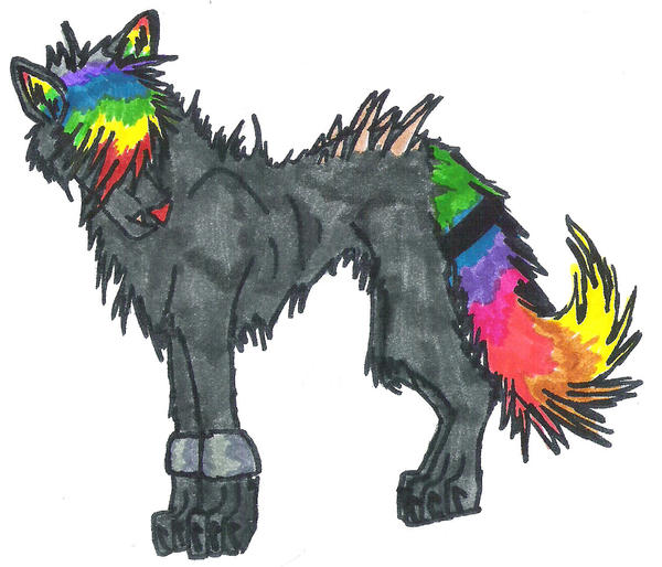 FUNKY WOLFIE NarakuFursona