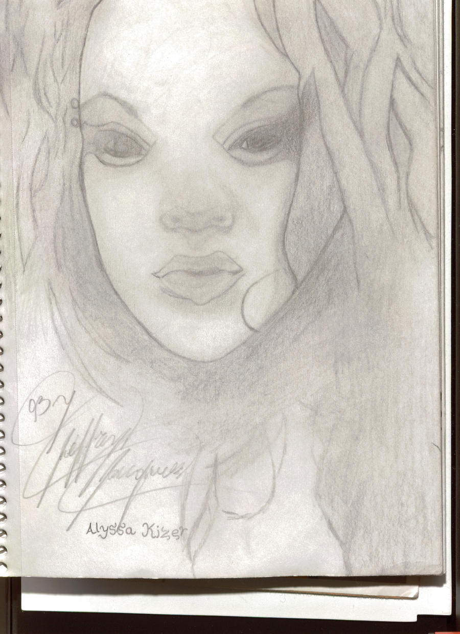 Sketch of Alyssa