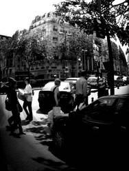 paris black and white