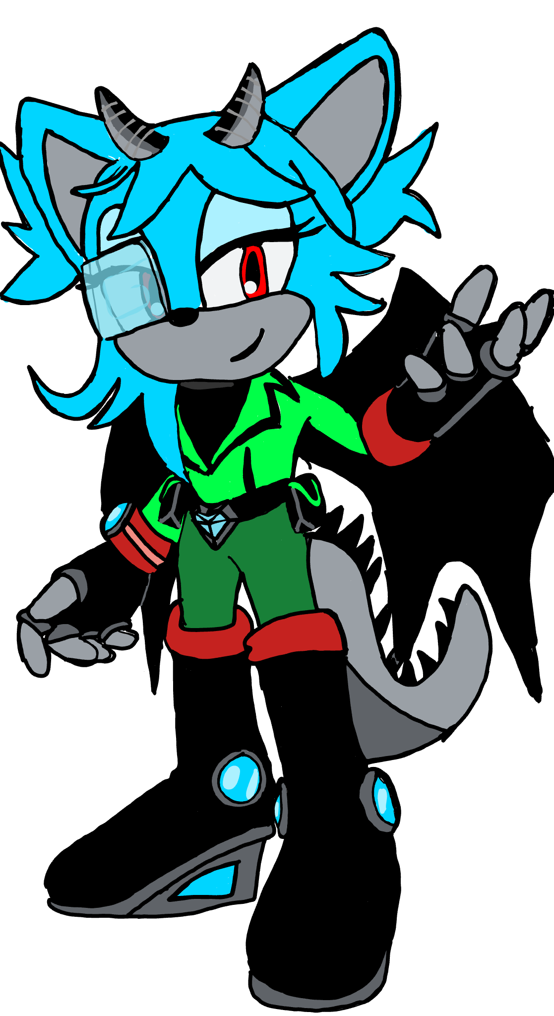 Death Rock Roxy Drawing artwork-with-Roxy DeviantArt Gallery