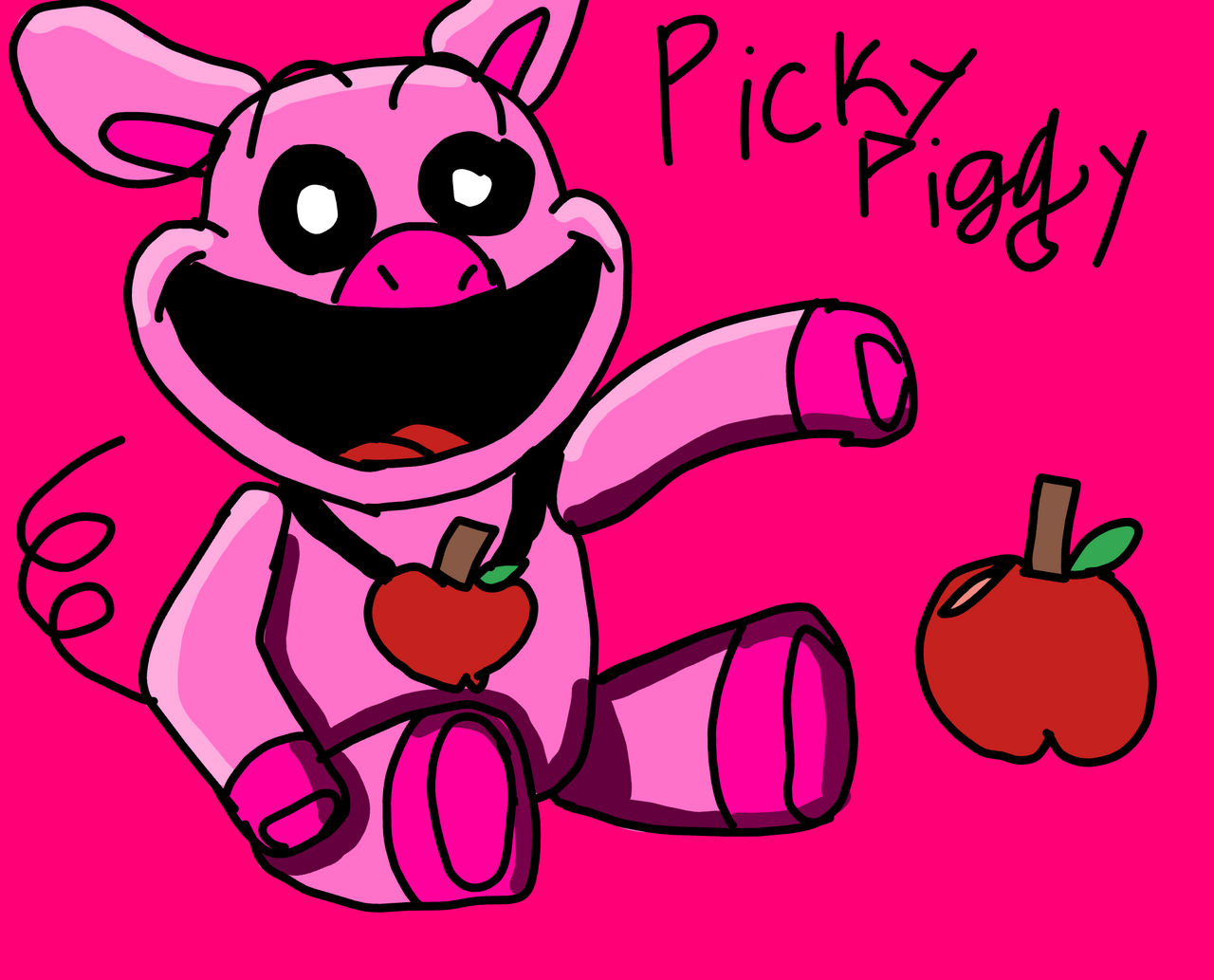 Picky Piggy by RoxanneTheArtist945 on DeviantArt