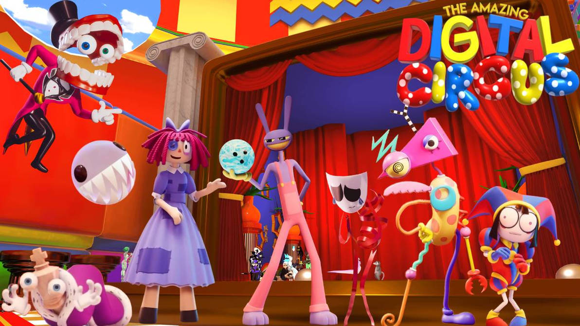 Circus Add The Amazing Digital Circus characters by RoxanneTheArtist945 on DeviantArt