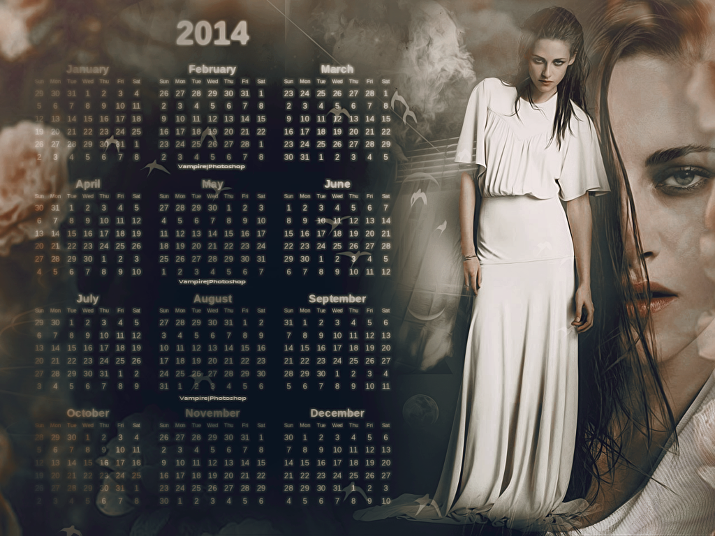 Kristen Stewart Celendar