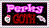 Stamp - Perky Goth by Kittensoft