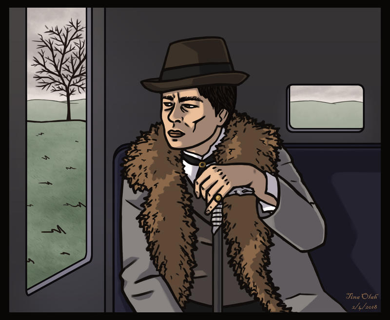 Benicio del Toro - Lawrence Talbot by Kittensoft
