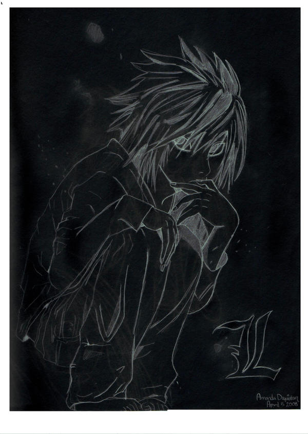 Death Note : L Lawliet by Hanyoubaby on DeviantArt