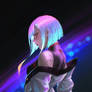 Fan art Lucy from Cyberpunk: Edgerunners.