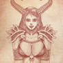 Demoness with Pauldrons