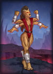 Sheeva,  Mortal Kombat: Armageddon (alternate) by SuperEdco