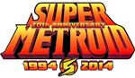 Super Metroid 20th Anniversary logo by SuperEdco