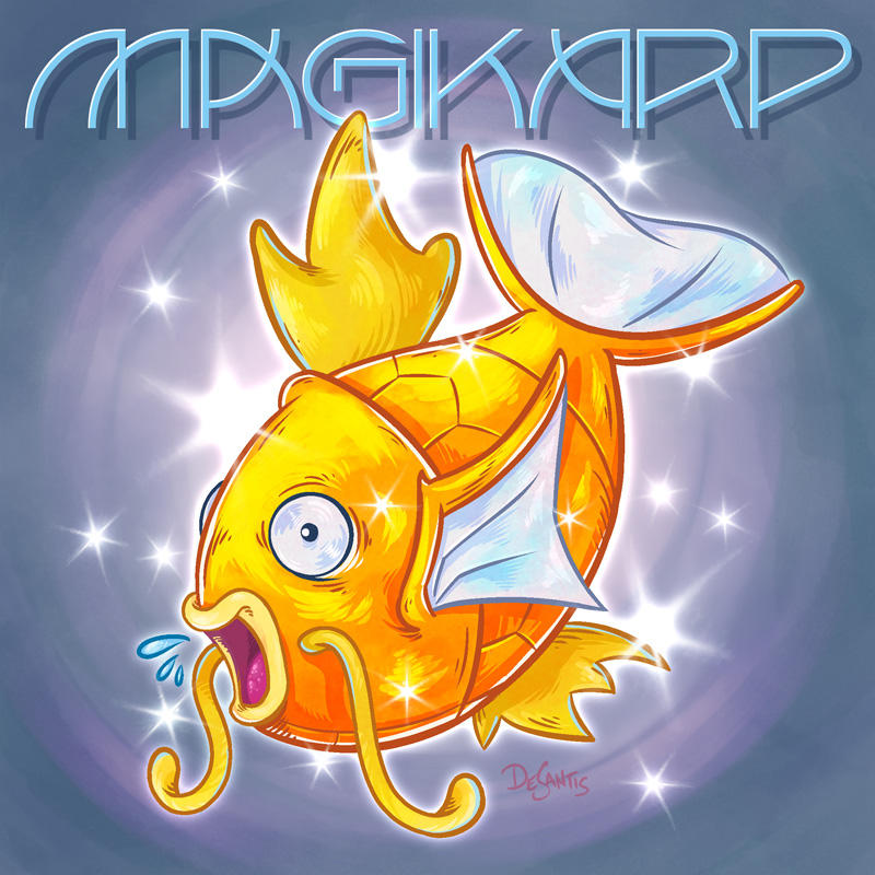 Shiny Magikarp by SuperEdco on DeviantArt