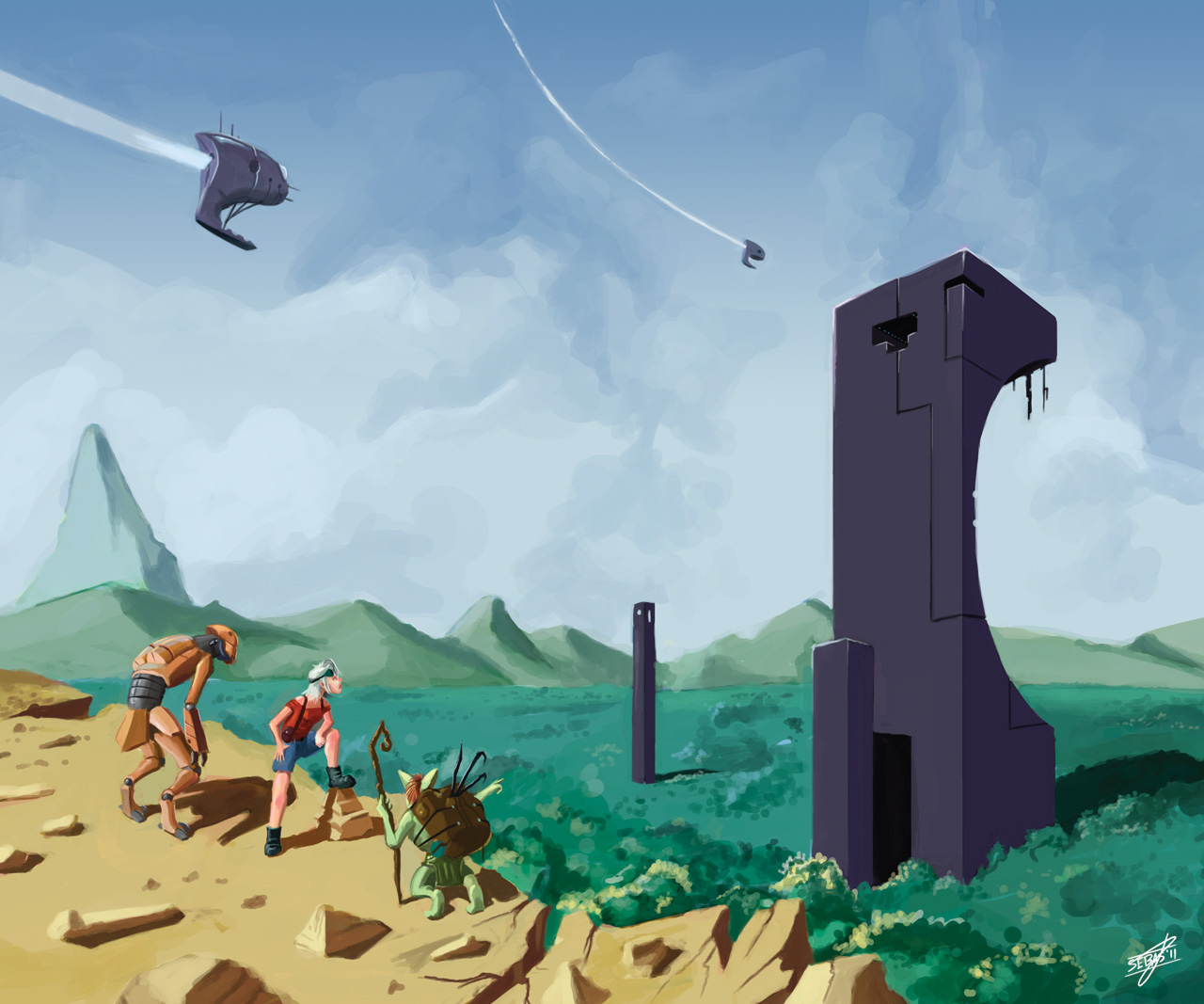 Alien Construct by Shnek on DeviantArt