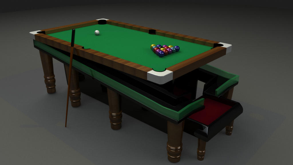 Pool table 2 by fridacallo on DeviantArt