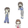 Fatal Frame 3 Chibis