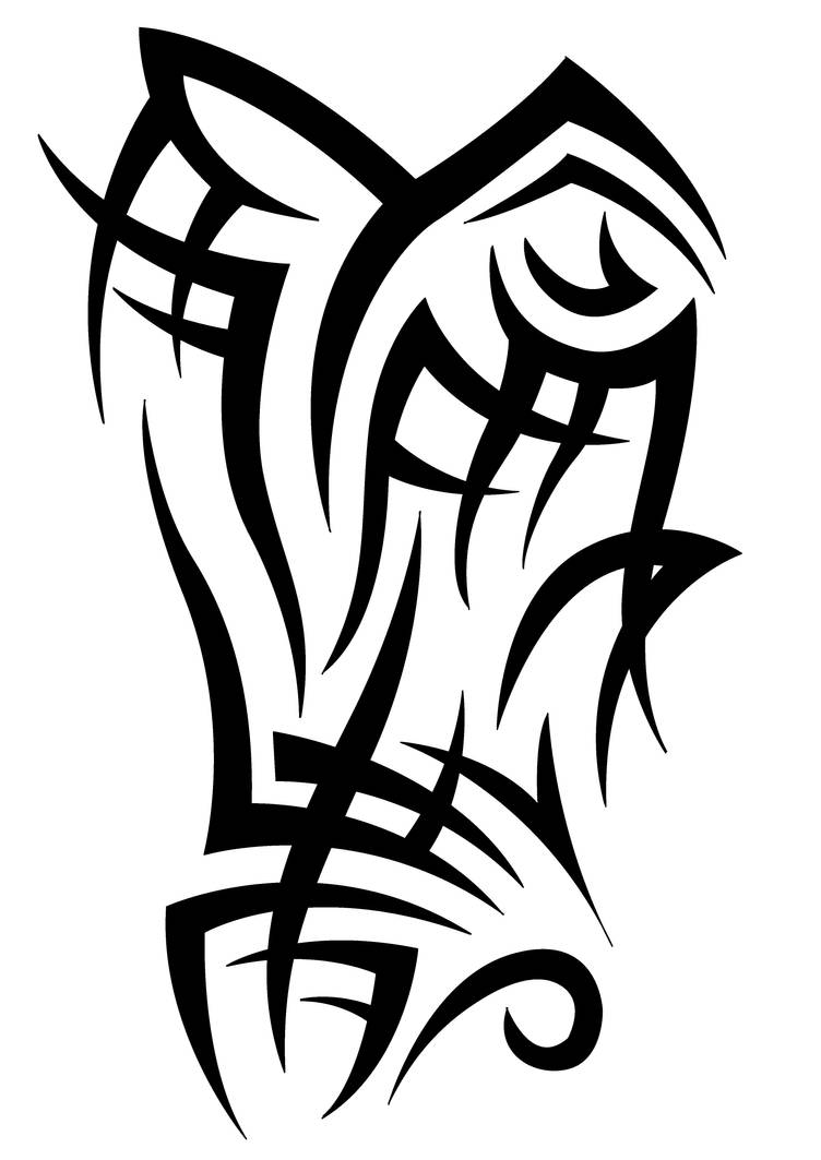 tribal sleeve tattoo design by Adamlane3 on DeviantArt