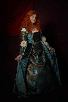 Princess Merida, Italian Renaissance Reimagining