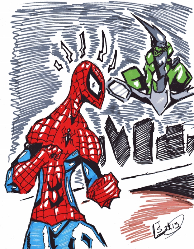 Spider-man: Watch out!! Green Goblin