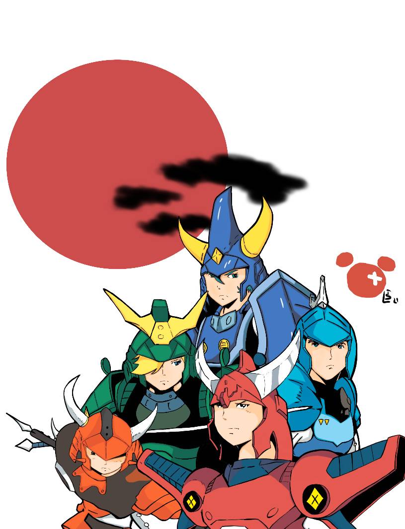 RONIN WARRIORS by Tazartist19 on DeviantArt