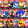 My Smash 4 Roster