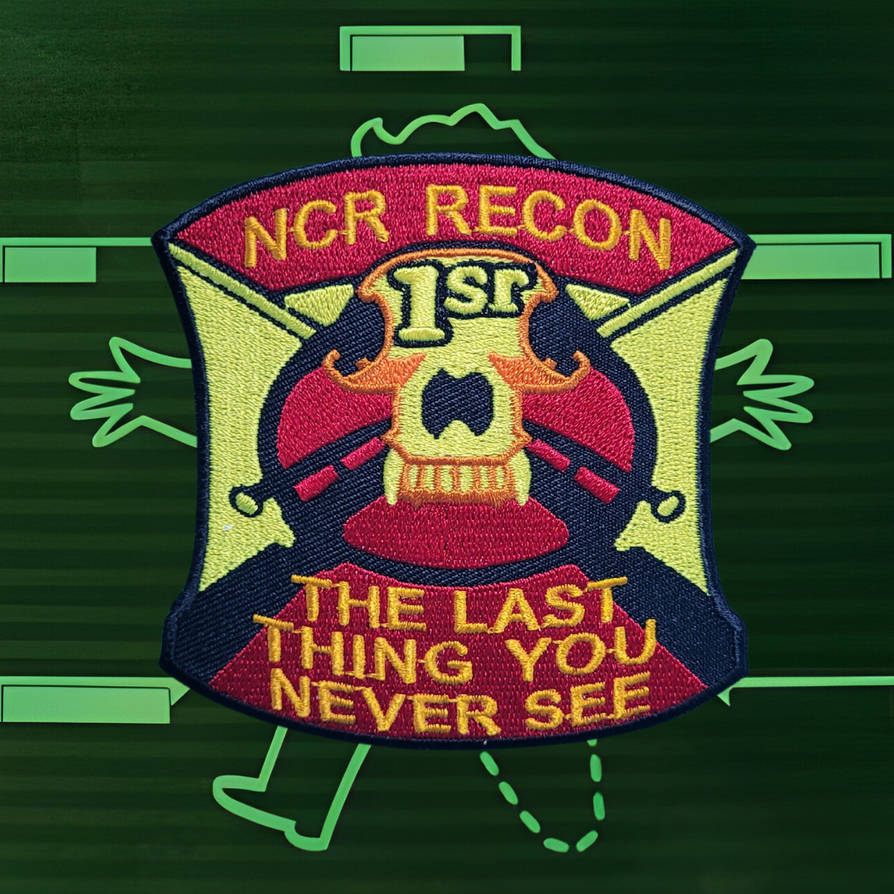 Fallout First Recon Fallout: New Vegas 1st NCR Recon Morale Patch by FEICORP on DeviantArt