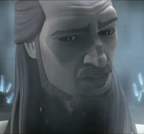 Portrait of Qui-Gon Jinn made by Deviantart user Blazbaros based on what  Jinn could have looked like in the 2003 Clone Wars mini-series : r/StarWars