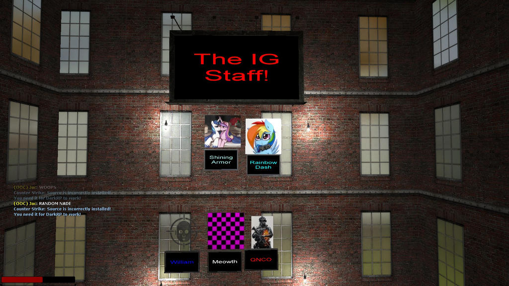 IG Staff Wall example