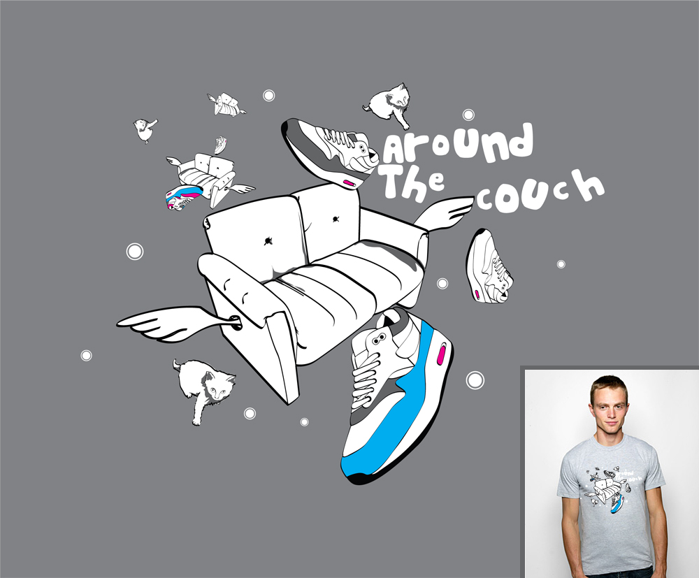 Around the couch tshirt