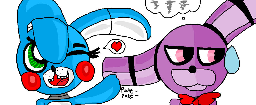 Toy Bonnie And Bonnie By FoxythefoxII On DeviantArt toy-bonnie-and-bonnie-by-foxythefoxii-on-deviantart