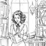 Whim Manor Art Chapter 5 BnW
