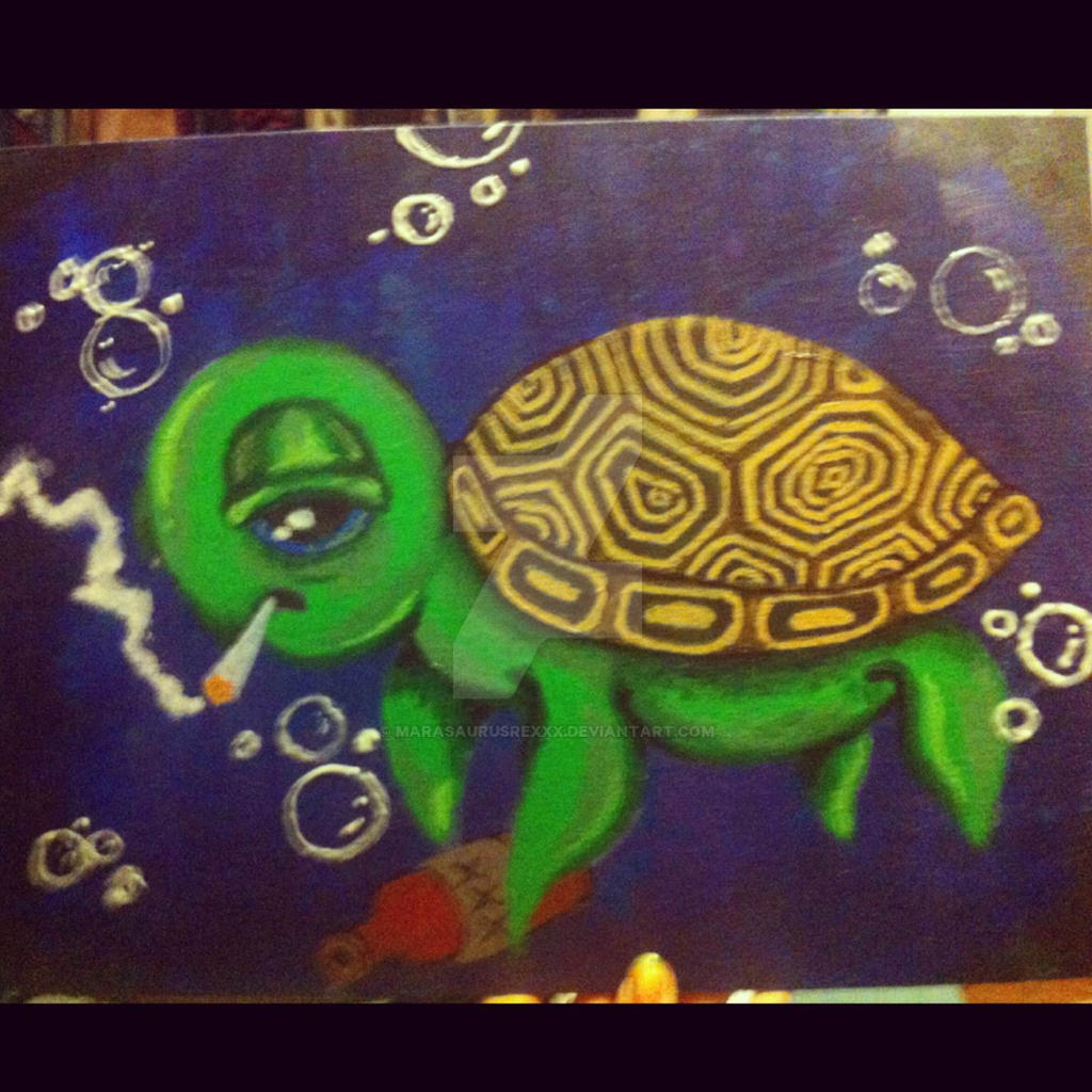 Turtle Depression Depressed sea turtle by MarasaurusREXXX on DeviantArt