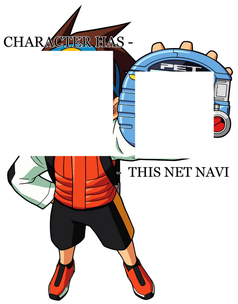 Character has this NetNavi (ver. 1) - Template by WhiteDarkness1999 on ...