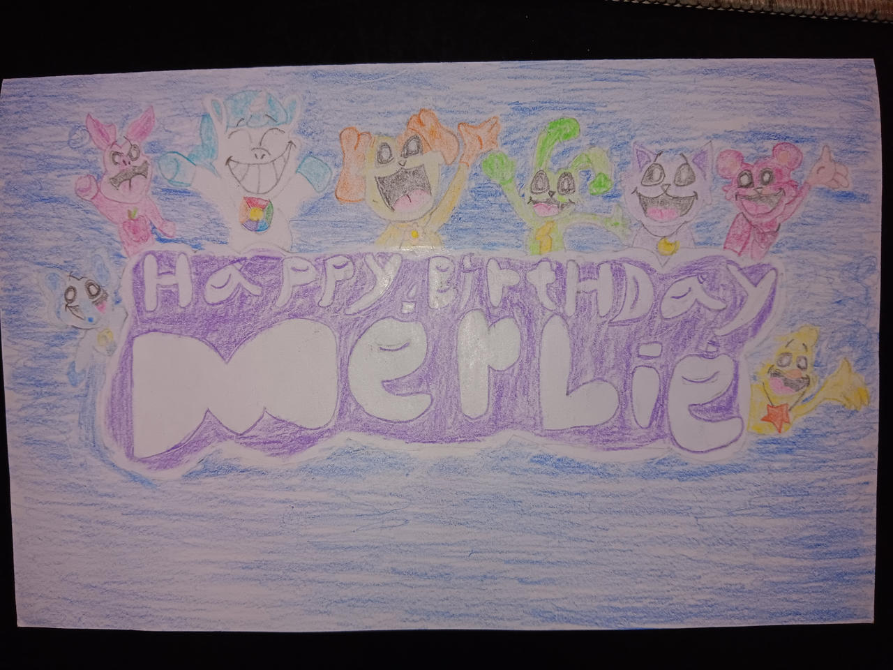 Happy Birthday from the Smiling Critter Merlie