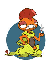 Scrafty On Break