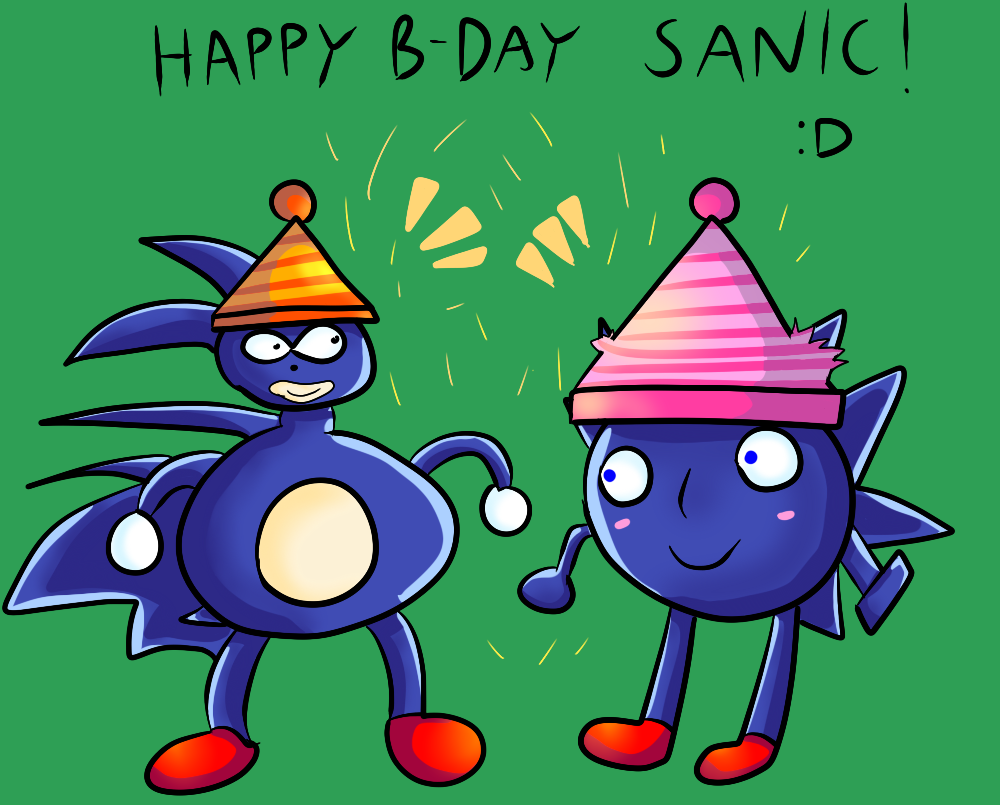 Happy B-Day Sanic! :D